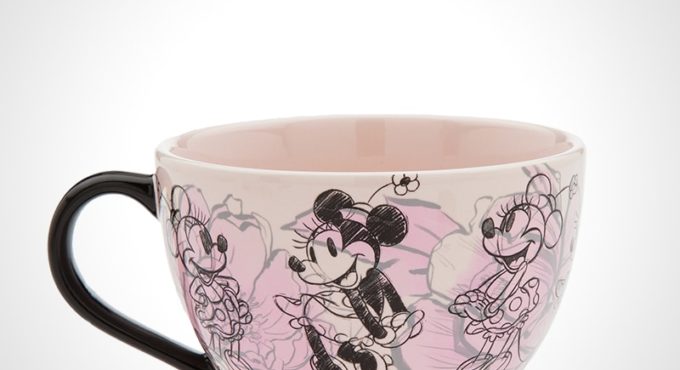 Disney Fashion Cartoon Cute Ceramics Mug Minnie Large Capacity 625ML Cup New Arrival Mug Girls Water Cup 2021