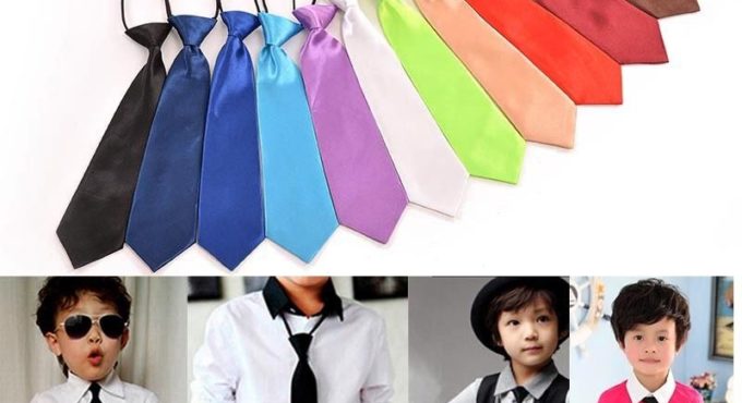 Classic Kid Suit Boy Baby Fashion Classic 11 Solid Color Adjustable Bowtie Red Black White Chlidren Bow Tie Necktie