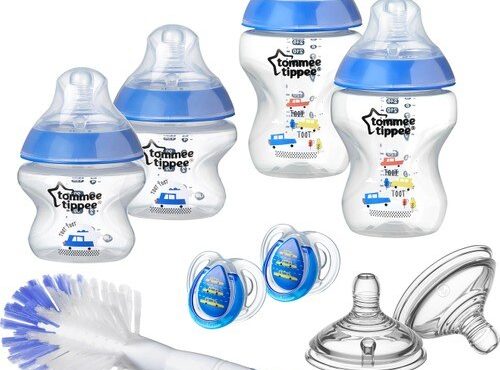 Tommee Tippee Newborn Closer to Nature Male Set, 0 + / 3 + Months-Blue