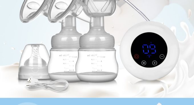 USB BPA free Electric Breast Pump Charged Easy Convenient Charged Easy Carry Outdoors Milk Pump Postpartum Supplies