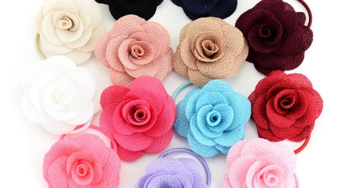 1 Pc Simple Stylish Flower Headwear Women Girls Kids Kawaii Durable Hair Band Child Princess Hairbands Accesorios Recien Nacido