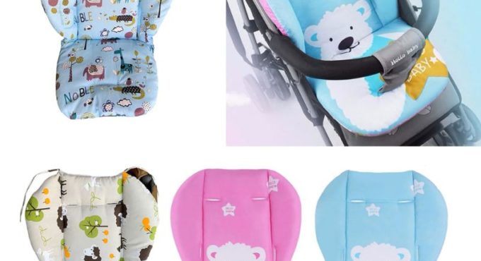 Universal Baby Stroller High Chair Seat Cushion Liner Mat Cart Mattress Mat Feeding Chair Pad Cover Protector