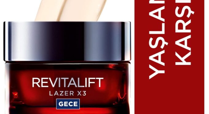 L'Oreal Paris Paris Revitalift Lazer X3 Anti-Aging Night Cream 50 Ml skin care products anti-aging cream night for