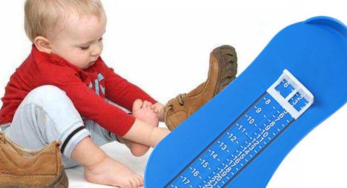 Baby Foot Measure Foot Ruler Kids Foot Length Measuring Device Child Shoes Calculator for Kids Infant Shoes Fittings Gauge Tool