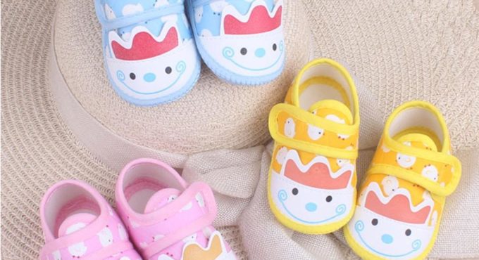 Baby Cartoon Chicken Breathable Anti Slip Soft Sole Toddler Prewalker Flat Shoes