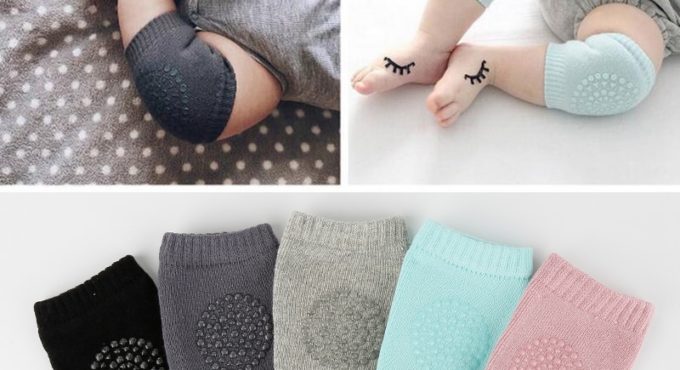 1pc Kids Soft Anti-slip Elbow Cushion Crawling Knee Pad Toddler Baby Playing Baby Leg Warmer Knee Support Protector Baby Kneecap