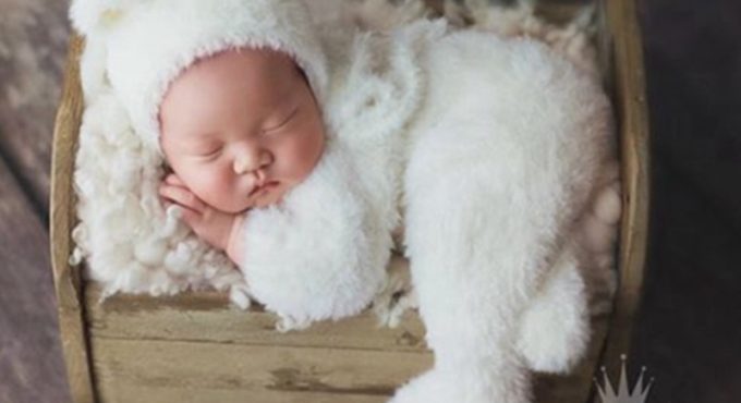 Newborn Photography Props Romper Baby Boy Girl Bear Bodysuits Outfit Photography Props