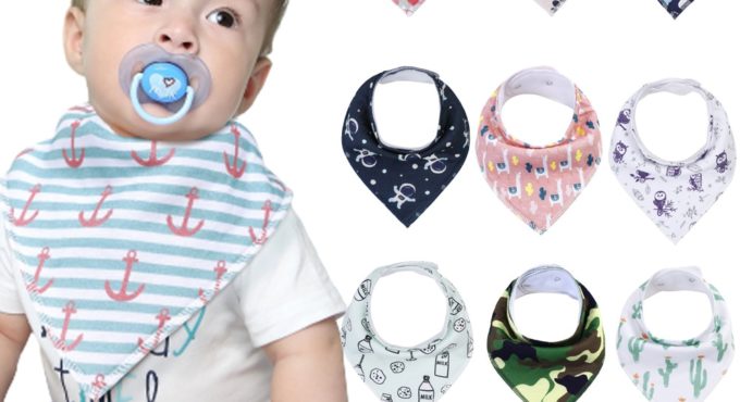 Baby Bibs Organic 100% Cotton Cheap Towel For Girls & Boys Gift Bandana Infant Stuff Teething And Feeding Newborn Accessories