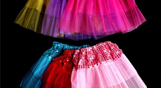 6 Colors Children's pettiskirt Performance bust net skirt Baby Princess Tutu Skirt Girls Kids Party Ballet Dance Wear Pettiskirt