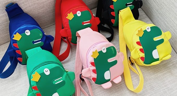 2021 Mini Inclined shoulder bag Children's School Cute Bag Bag Cartoon Print Cute Anime kids Backpack Kindergarte chest bags