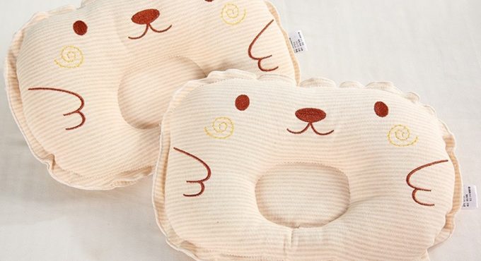 Newest Newborn Toddler Infant Baby Anti Roll Sleep Pillow Babies Positioner Prevent Flat Head Cushion Lovely Cute Pillows