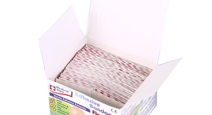 100pcs/pack Outdoor Medical Adhesive Sticker Wound Paste Waterproof Band-Aid Hemostatic Bandage Pain Plaster Safety & Survival