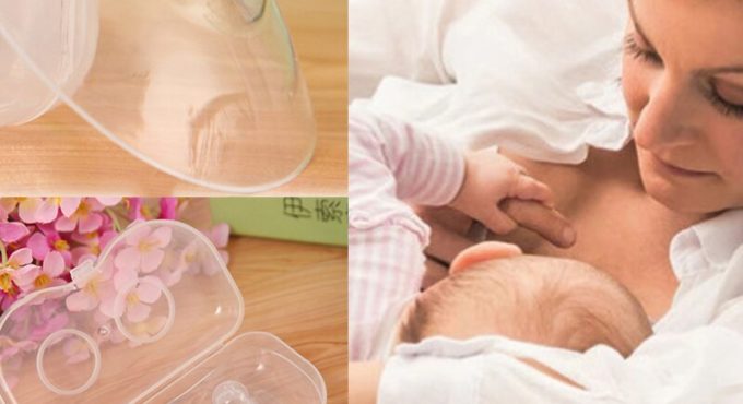 2pcsSilicone Nipple Protectors Feeding Mothers Shields Nipple Protection Cover Breastfeeding Mother Milk Silicone Nipple #W0