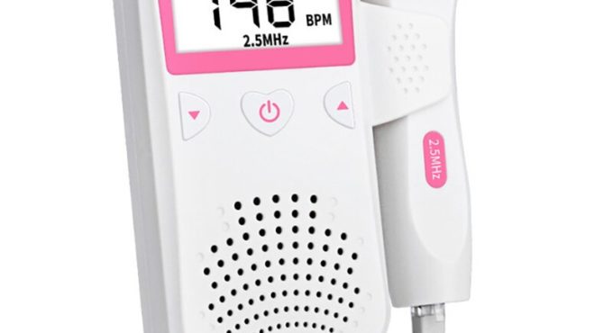 Baby Fetal Doppler Prenatal Heart Rate Detector Household Sonar Doppler Stethoscope Pregnant Women Doppler Sound Heart Monitor