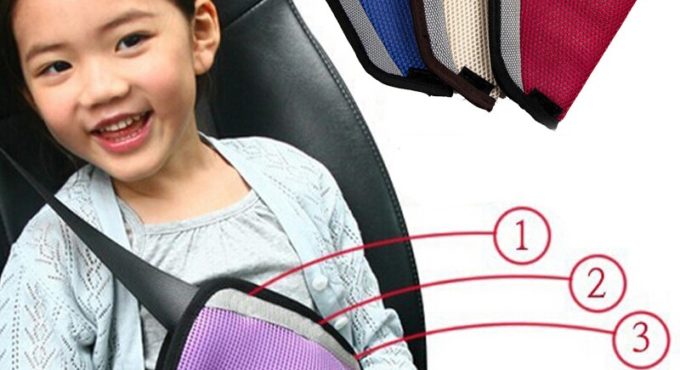 Car Safe Fit Seat Belt Adjuster Car Safety Belt Adjust Device Baby Child Protector Covers Positioner