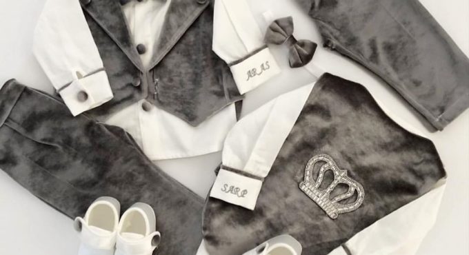 5-Pcs Boy Baby Set Clothing Personalized Outfit Custom Baby Clothes Winter Spring