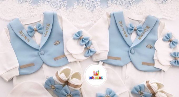 5-Pcs Boy Baby Set Clothing Personalized Outfit Custom Baby Clothes Winter Spring