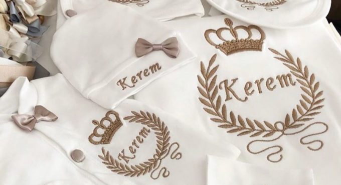 Baby Girl Size King Queen Newborn Personalized Outfit Clothing 10-pcs Hospital Custom Fabric Antibacterial Babies Healthy Safe