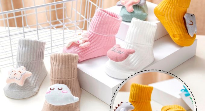 2021 Hot Sale Children socks Baby Socks Newborn Toddler Baby Girls Boys 3D Cute soft Cartoon Animal Anti-Slip Socks Slippers