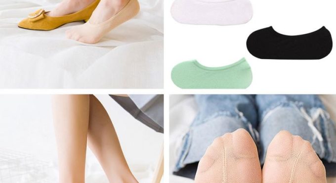 Women Summer Socks Female Ultrathin Invisible Anti-skid Breathable Nylon Boat Non-Slip Invisible Low Cut Socks Children Socks