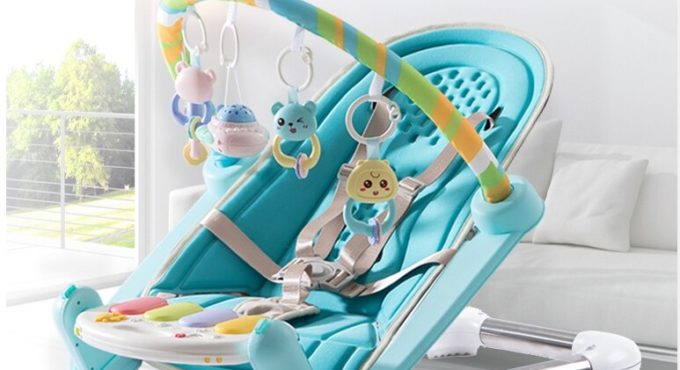 Foldable Baby Cradle Portable Newborn Sleeping Swing Rocking Sedative Chair Child Bassinets Cadeira Balanco Kids Bed BK50YY