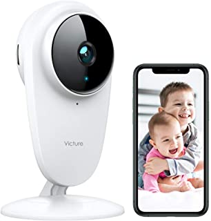 Victure is 1080P FHD Baby Monitor Pet Camera 2.4G Wireless Indoor Home Security Camera with Two with 2-way Audio motion Detection Night