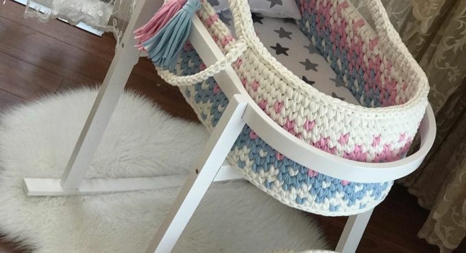 Knit poufs, rugs, chunky blankets, newborn baby baskets