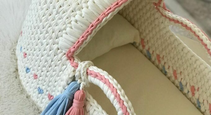 Knit poufs, rugs, chunky blankets, newborn baby baskets