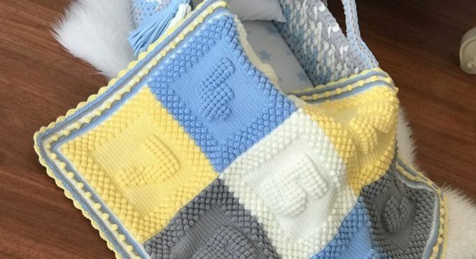 Knit poufs, rugs, chunky blankets, newborn baby baskets