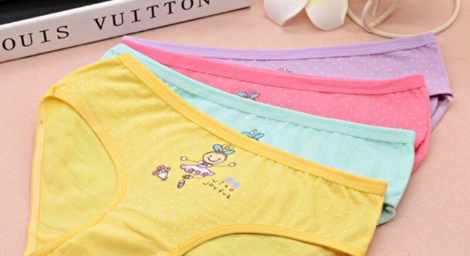 Kids Underpants Cartoon Dance Girl Cotton Triangle Underwear Baby Girls Panties N0HD