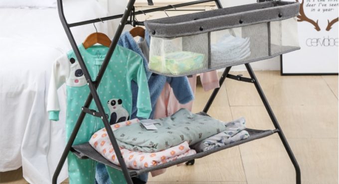 Multifunction Baby Changing Table Foldable Diaper Changing Tables Safety Care Station Infant Mats Newborn Nursing Diaper Table