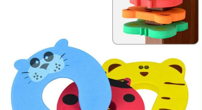 Baby Child Proofing Door Stoppers Finger Safety Guard