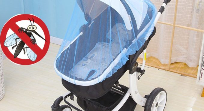 Baby Pushchair Mosquito Insect Net Shield Mesh on The Stroller Safe Netting for Infants Cart Protection Newborn Accessories