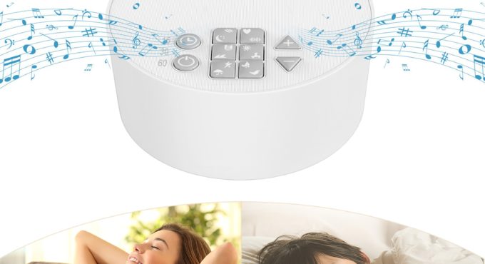 USB Rechargeable Kids Noise Machine Monitors Noise Sound Machine Timed Baby Sleeping Monitors Baby Noise Machine White Noise Toy