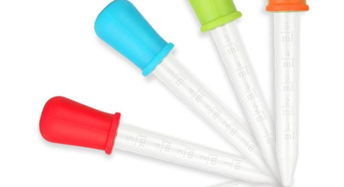 Hot Sale 6PCS/10PCS Baby Dropper Medicine Feeder Child Medicine Device Silicone Pipette Liquid Food Dropper Infant Utensils 5ML