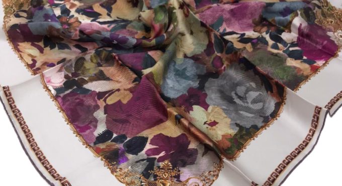 100 pure Sura Silk Scarf