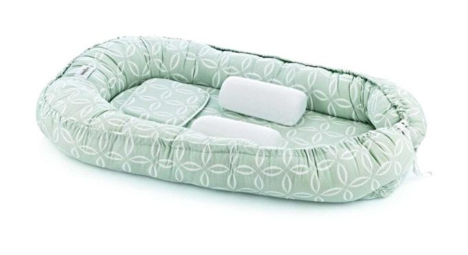 Green Ring Mom and a Dad As Well Baby Bed 419