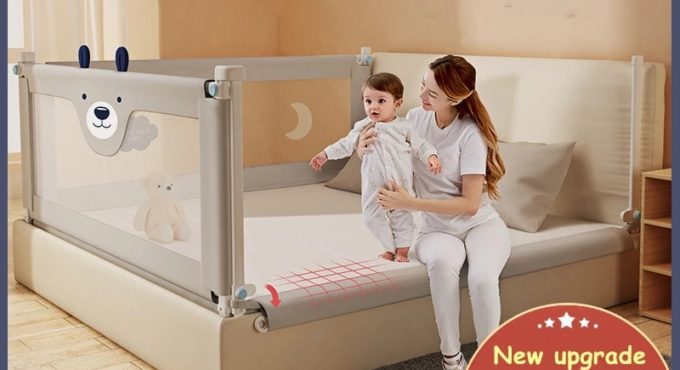 1.2-2.2 m Bed rails baby shatter-resistant protective railing child safety anti-drop bed guardrail Children Security Fencing