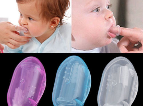 Soft Finger Toothbrush Infant Oral Dental Teeth Cleaning Care Hygiene Brushes