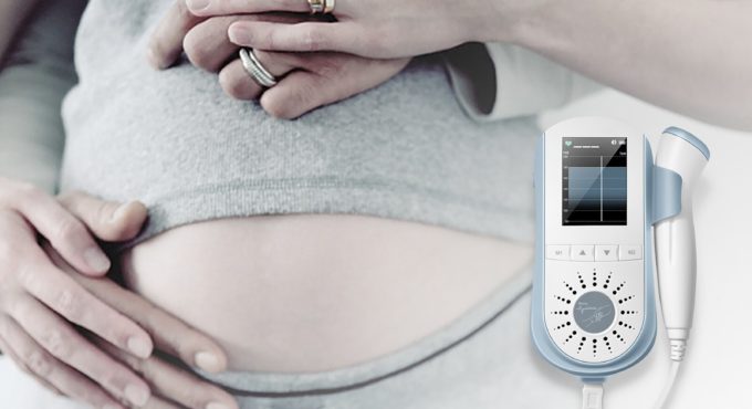 Prenatal Fetal Doppler Baby Heartbeat Monitor Baby Heart Rate Detector Sonar Doppler For Pregnant Women No Radiation