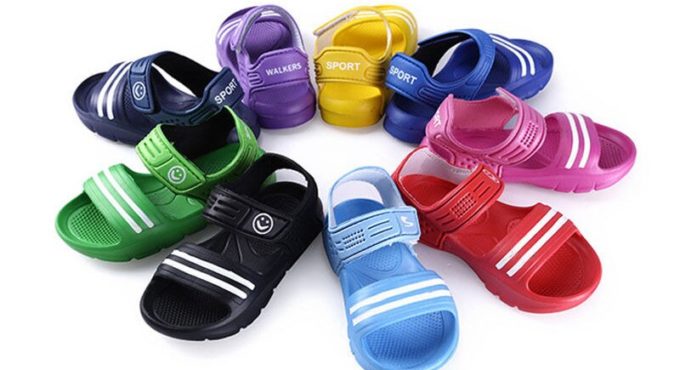 Fashion Summer 1 Pair Casual Children Kids Shoes Baby Boy Closed Toe Beach Sandals Flat