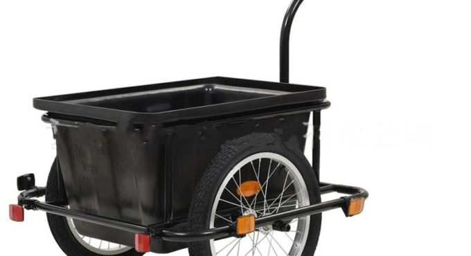 Bicycle Trailer, Supermarket Trolley Shopping Push Cart