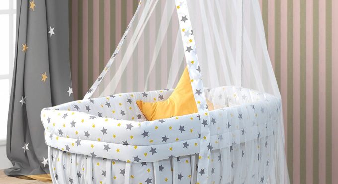 White Drop Elite Mustard Basket Cradle