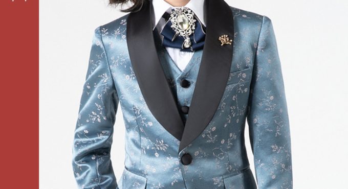 Flower Boys Suit Set For Wedding Dress Formal Costume Piano Performance Children Tailor Made Top Qulity