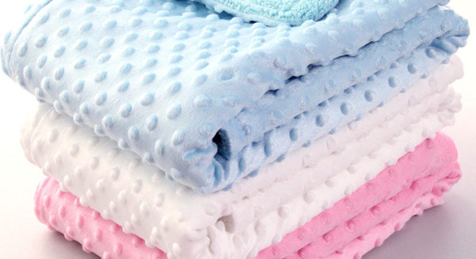 Baby Blankets Newborn Swaddling Thermal Soft Fleece Baby Boy Blanket Solid Baby Girl Bedding Berber Massage Baby Accessories