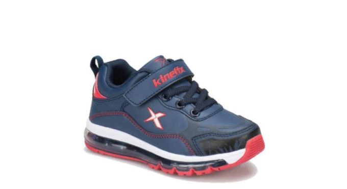 SarEn Navy Blue Unisex Children 'S Running Shoe Aıron Pu (Kinetix)