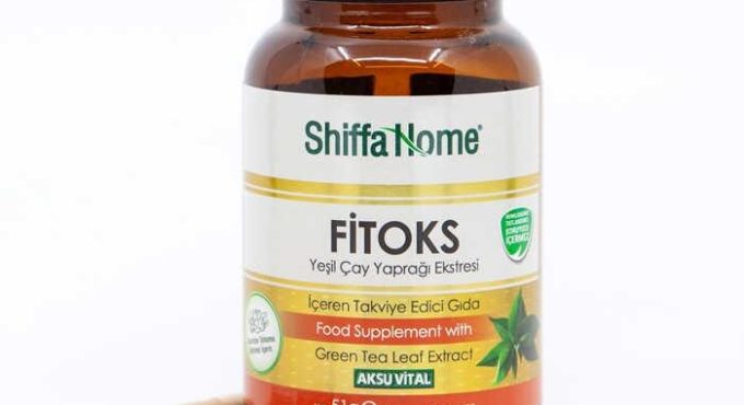 Aksu Vital Shiffa Home Herbal Phytox Green Tea Leaf Extract Capsule Natural Herbal Useful Nutritious Vitamin Caffeine Antioxidant