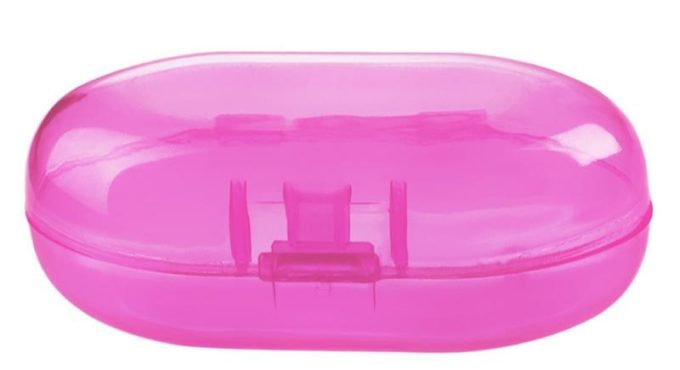 2021 Portable Baby Infant Finger Toothbrush Holder Storage Box Replacement Transparent Travel Child Finger Toothbrush Case Suit