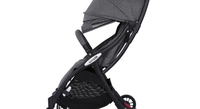 Baby Cart Can Sit and Lie Down One-click Folding Four-wheel Suspension Can Board The Plane Baby Stroller