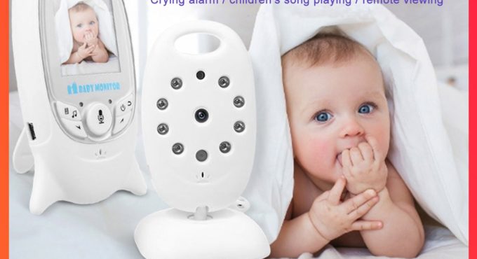 Baby Sleeping Monitor Color Security Video Wireless Baby Monitor Home Security Camera 2 Way Talk Night Vision LED Temperature Mo